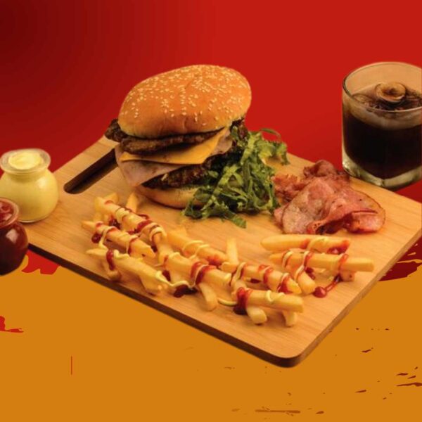 Combo Hamburguesa Doble Torta Especial