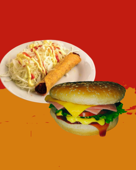 Hamburguesa JyQ+Taco